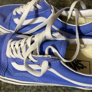 Vans Blue and White Sneakers